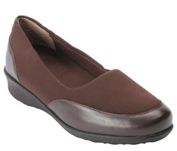 Drew Zapatos Mujer 9.5 Marrón Cuero Mocasín Nuevo Foto 1 de 1