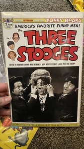AM Archives Three Stooges #1 1953 1/350 Ltd Ed Photo Cvr Variant Comic Mint - Picture 1 of 1