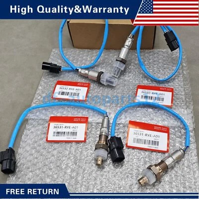 New 4pcs O2 Oxygen Sensor For 2007-2009 Acura MDX V6 3.7L Upstream & Downstream Foto 1 de 4