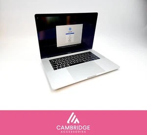 Apple MacBook Pro 15" 2018 (512GB SSD, i7 8th, 16GB RAM) A1990 Silver Grade C - Picture 1 of 12