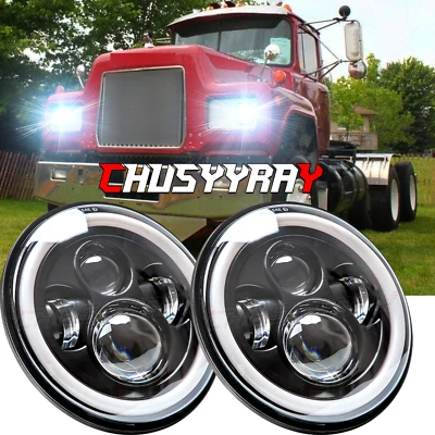 Actualización para camión volquete de granito Mack CV713 aprobado por el DOT faros LED giratorios Foto 1 de 4