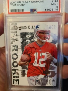2000 UD Tom Brady Black Diamond Rookie PSA 9 🔥 Invest! High End! - Picture 1 of 3