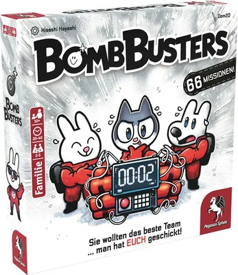PEGASUS SPIELE GMBH Bomb Busters | Hisashi Hayashi | Spiel | 51280G | Deutsch | 2024