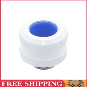 PC Water Cooling Tube Fitting G1/4 for 14mm OD Hard Tubes (White) - Bild 1 von 9