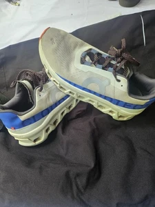 On Cloudmonster Laufschuhe Cloud Frost/Cobalt Damengröße 6,5 - Bild 1 von 10