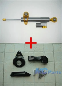 CNC Steering Damper Stabilizer Bracket Set For Suzuki GSXR 600/750 K4 04-05 TB - Imagen 1 de 1