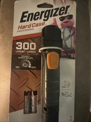 Linterna Energizer HardCase 300 Lúmenes Negra LED AA Baterías Incluidas Foto 1 de 4
