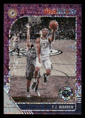 2019-20 Hoops Premium Stock Prizms Purple Disco #152 T.J. Warren - Image 1 of 2
