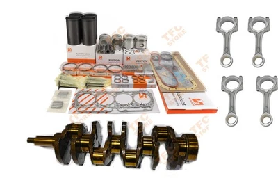 W04D W04DT Overhaul Rebuild Kit &Crankshaft &Con Rods For Hino Engine - Image 1 of 4