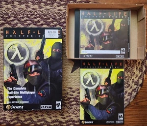 Half-Life Counter Strike PC CD ROM Small Box VALVE SIERRA CIB - Bild 1 von 8