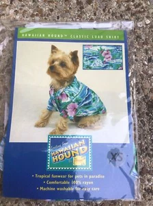 Casual Canine Hawaiian Hound Luau Dog Puppy Shirt Clothes Floral Size XS NEW - Picture 1 of 2