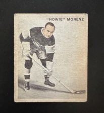 1933-34 World Wide Gum Ice Kings V357 Hockey #36 HOWIE MORENZ HOF G/VG ENGLISH