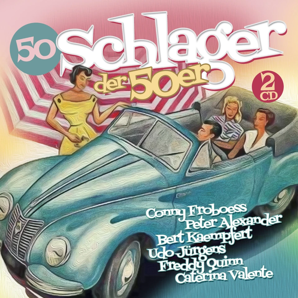 CD 50 Schlager der 50er von Various Artists 2CDs - Bild 1 von 1