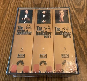 The Godfather Collection VHS 6-Tape Set Parts I, II, & III New Sealed in Box π¬ - Picture 1 of 3