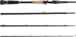 Abu Garcia WORLD MONSTER WMSC-734H heavy Carbon 7.3ft New - Picture 1 of 2