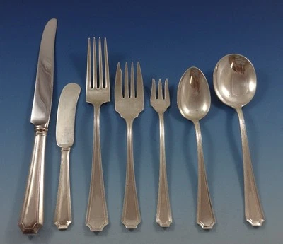 Fairfax by Gorham Sterling Silver Flatware Set For 8 Service 56 Pieces - Image 1 of 4