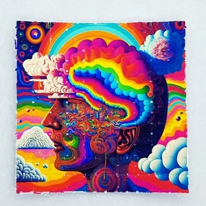 Mind Exhume Blotter Art Psychedelic Art LSD Acid Art 100 Tab Sheet Gift - Picture 1 of 3