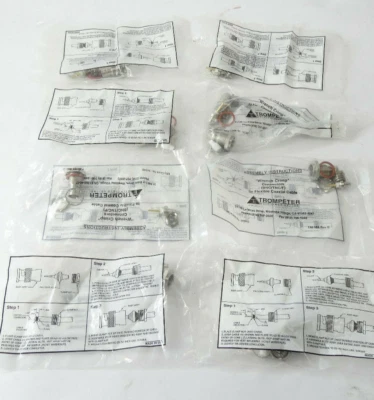 8X Trompeter Wrench Crimp Connectors (BNC/TNC/F) to Flexible Coaxial Cable 14949 - Image 1 of 4