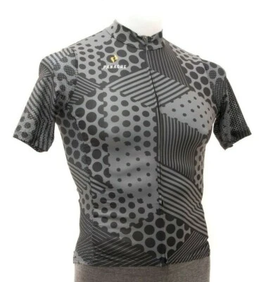 Camiseta deportiva de ciclismo Panache Pro Air Wall Street manga corta para hombre XS PEQUEÑA gris bicicleta Foto 1 de 2