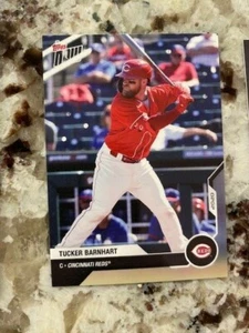 2020 TOPPS NOW ROAD TO OPENING DAY RTOD CARD CINCINNATI REDS TUCKER BARNHART - Picture 1 of 1
