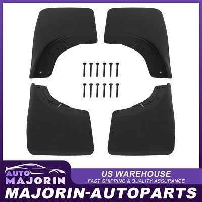 4pc For Chevrolet C1500 1988-1998 C1500 Suburban 1992-1999 Mud Flap Splash Guard - Image 1 of 4