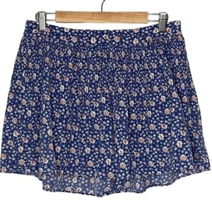 Maison Garrison womens ladies skort blue flower pattern size Medium - Picture 1 of 11