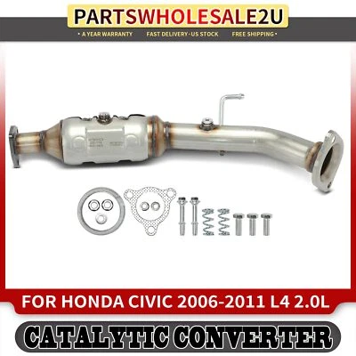 Новый передний каталитический конвертер для Honda Civic 2006 2007 2008 2009 2010 2011 2,0 л - Изображение 1 из 4