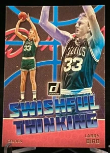 2018-19 Panini Donruss Swishful Thinking #1 Larry Bird Boston Celtics - Imagen 1 de 2