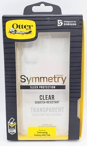 Otterbox Symmetry Sleek Protection Clear Scratch Resistent Case☆Samsung Galaxy - Picture 1 of 3