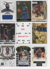 Detroit Pistons ** SERIAL #'d Rookies Autos Jerseys ** ALL CARDS ARE GOOD CARDS