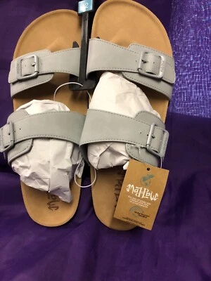 Женские сандалии на платформе горки цвет серый размер 12 от: Mad Love - Изображение 1 из 4