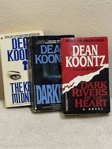Dean Koontz Horror Lot 3 Paperback Books - Picture 1 of 9
