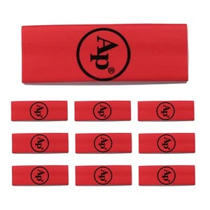 4 Gauge 3:1 Heat Shrink with Audiopipe Logo 10 Pack Red - Picture 1 of 3