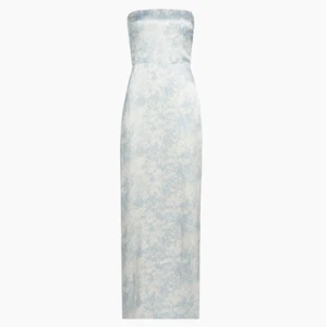 Neu mit Etikett Reformation Frankie Seidenkleid idyllisch blau weiß Blumenmuster quadratischer Ausschnitt US 8 - Bild 1 von 10