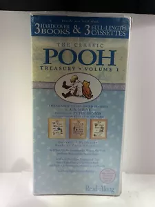 Original Pooh Treasury, Vol. 1 Mitlesebuch & Kassetten, normale Gebrauchsspuren am Etui - Bild 1 von 7