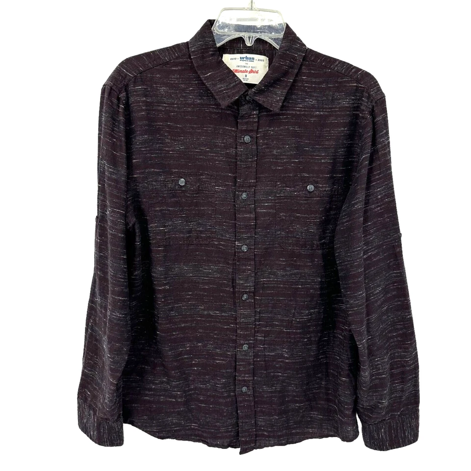 Camisa Urban Pipeline The Awesomely Soft Ultimate tamanho médio botão para cima - Imagem 1 de 4
