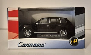 CARARAMA PORSCHE CAYENNE S BLACK MINT BOXED 1:43 - Picture 1 of 4