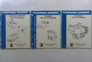 3x Tecumseh Engines Mechanic's Handbook 2-Cycle Engines TC/TVS/TVX Series - Picture 1 of 6