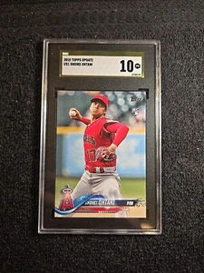 2018 SHOHEI OHTANI RC SGC 10 Pristine Gold Topps Update #US1 ~1stB - Picture 1 of 5