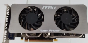 MSI NVIDIA GeForce GTS 250 N250GTS TWIN FROZR 1G V154-49SB - Picture 1 of 6