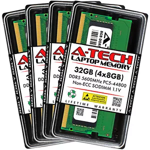 32GB 4x 8GB DDR5-5600 MSI CreatorPro X17 HX A13VKS X17 HX A13VM Memory RAM - Picture 1 of 4