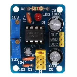 NE555 Pulse Frequency Generator Duty Cycle Generator Board Module - Picture 1 of 12
