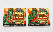 Toxic Crusaders Cards Lot Of 2 Sealed Packs 1991 Topps Horror Sci Fi Rare