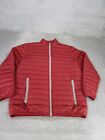 Timberland Jacket Mens Xl Puffer Outdoor Red Animal Free