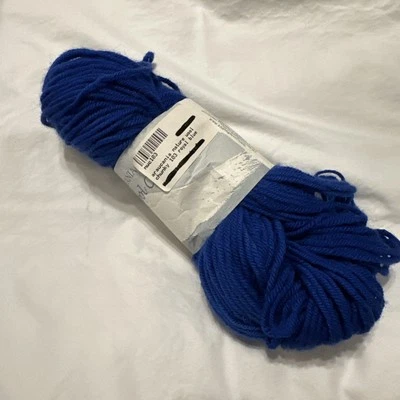 Vintage Araucania Nature Wool Chunky Yarn Color 103 Royal Blue 100% Wool - Image 1 of 4