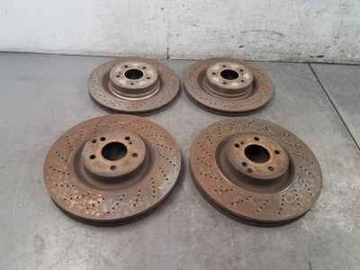 2008 Mercedes AMG C 63 Brake Rotor Set #9566 K2 - Image 1 of 4
