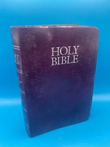 1984 Zondervan Red Letter Holy Bible New International Version NIV With Helps - Picture 1 of 9