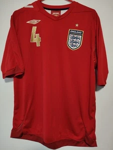 Gerrard #4 England Football Shirt 2006/8 XL - Picture 1 of 8
