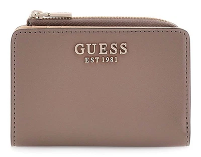 GUESS monedero Jane Zip Around Card Case Dark Taupe - Imagen 1 de 3