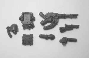 Warhammer 40k Space Marine Devastator Squad Lascannon (A) - Imagen 1 de 2
